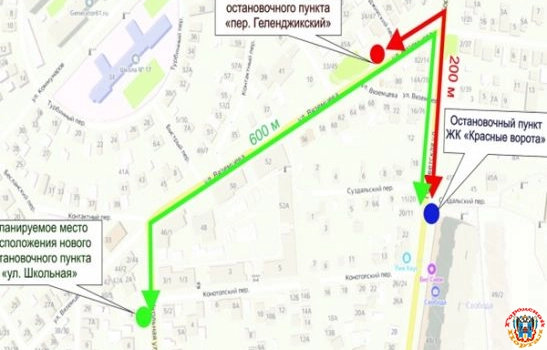 Жителям Ростова предлагают выбрать место для остановки на улице Вяземцева