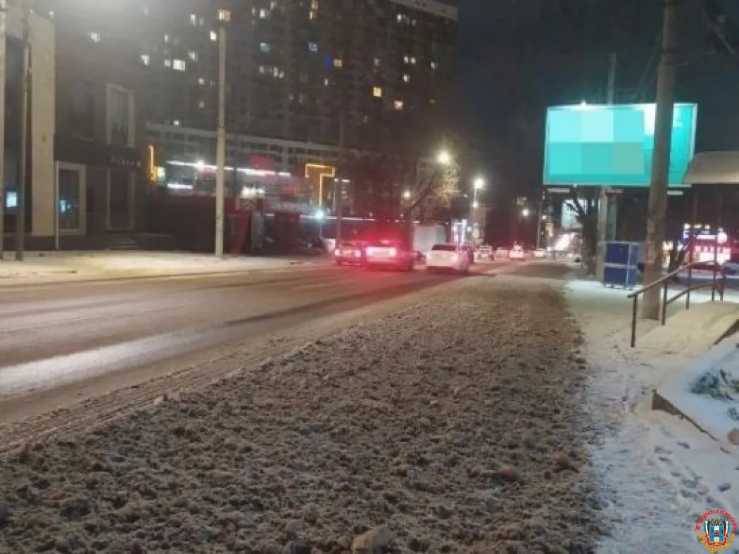 Ростовчане пожаловались на некачественную уборку улиц от снега