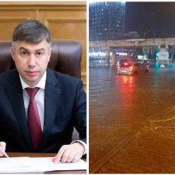 Глава администрации Ростова считает, что город отчасти справился с ливнями