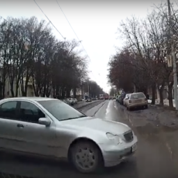«Опасная женщина» попала на запись видеорегистратора в Ростовской области