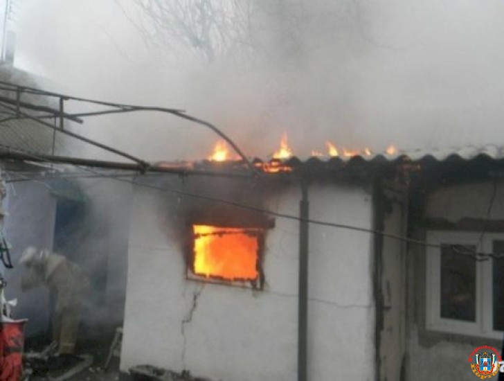 В Ростовской области сгорела летняя кухня