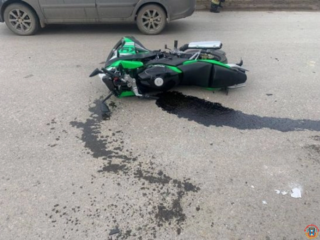 В Ростовской области в ДТП пострадал 46-летний мотоциклист