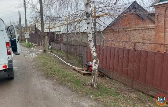 Ввели режим ЧС из-за наводнения в хуторе Весёлом и станице Грушевской