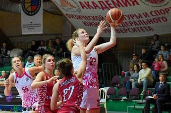 Баскетболистки «Ростов-Дон-ЮФУ» на домашней площадке дважды обыграли столичный клуб МБА-2