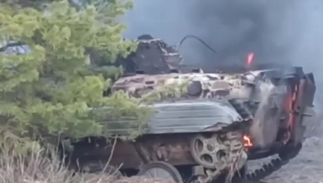 В Ростовской области уничтожили две украинские БМП с диверсантами