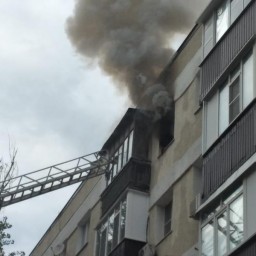 В Ростовской области полицейские спасли жителей из горящей квартиры
