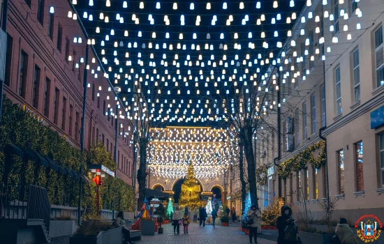 Снова решили не тратиться на украшения к Новому году власти Ростова