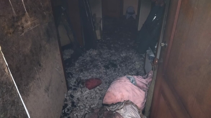 Мужчина и ребенок погибли во время пожара в Татарстане