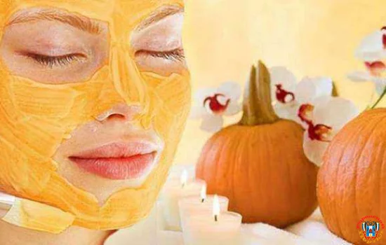 Тыквенная маска от морщин и для подтяжки овала лица