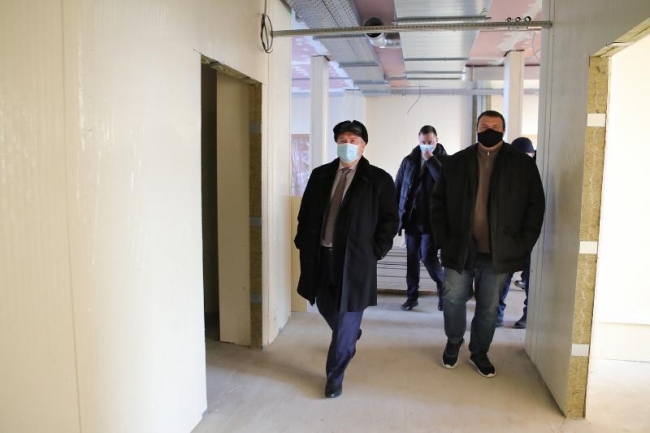 Губернатор отчитался о ходе работ по строительству инфекционной больницы под Ростовом