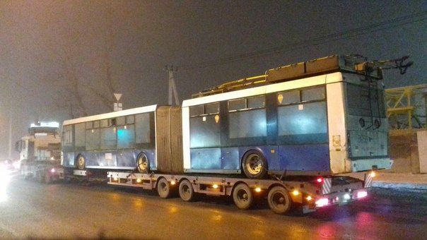 Троллейбусы-"гармошки" пришли в Ростов из Москвы