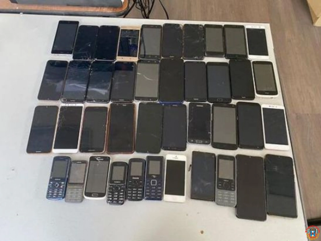 Более сорока телефонов пытались передать в одну из колоний Ростова