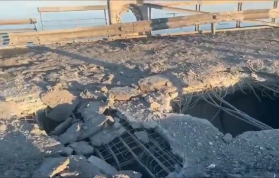 ВСУ снова нанесли ракетный удар по Антоновскому мосту