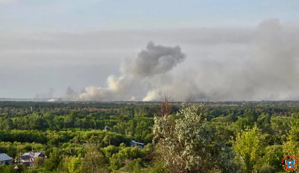 Ми-8 МЧС России подключили для тушения пожара в Ростовской области