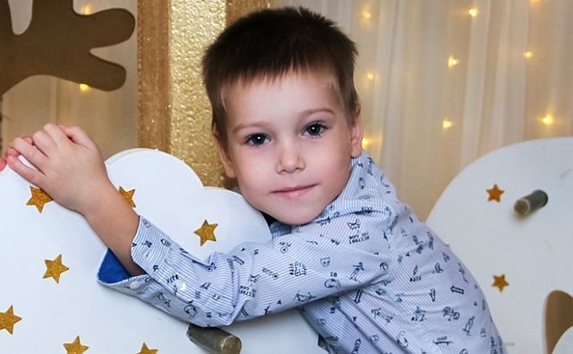 Пятилетнему Ярославу необходима помощь для покупки дорогостоящего лекарства