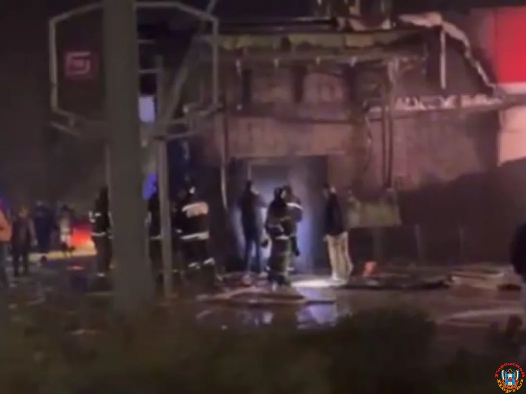 В Таганроге произошел пожар в магазине «Магнит»