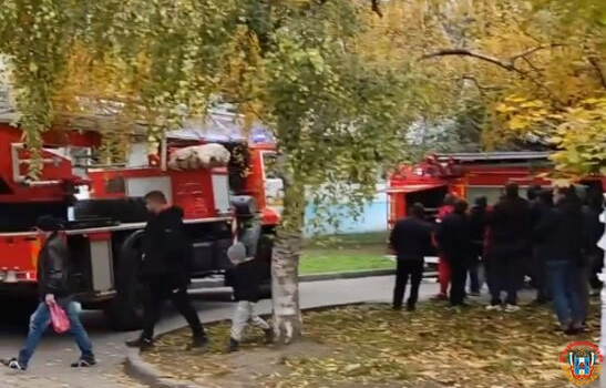 В Ростове на Туполева случился пожар в девятиэтажке