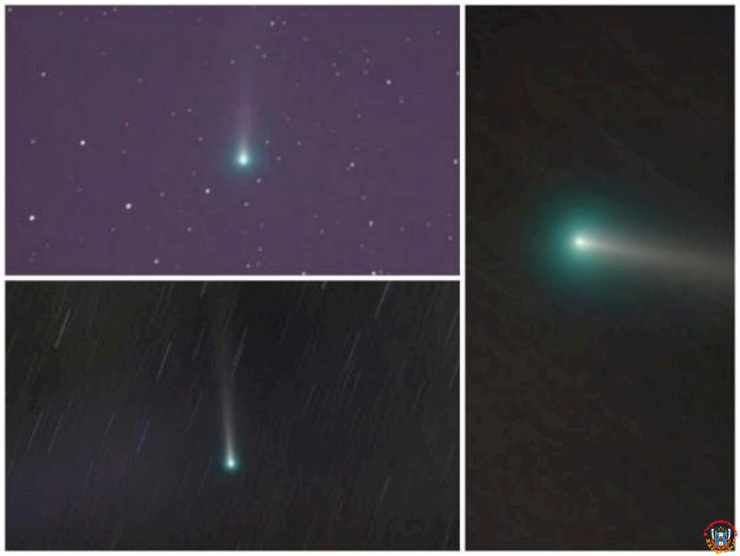 Снимки уникальной кометы, замеченной впервые за 70 тысяч лет