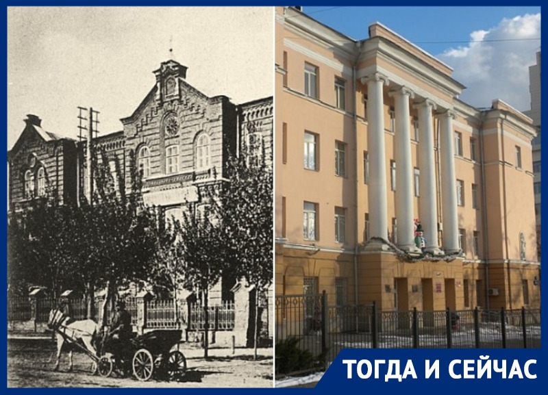 Тогда и сейчас: ростовская школа хранит на фасаде изображения юных гимназистов Тогда и сейчас: ростовская школа хранит на фасаде изображения юных гимназистов