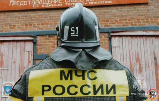 Пожар в жилом доме случился в центре Ростова на Красноармейской