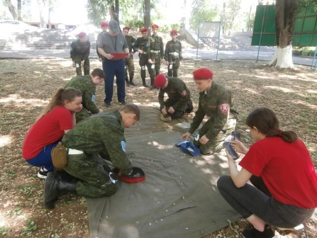 Победителей городской военно-спортивной игры «Зарница» определили в Ростове