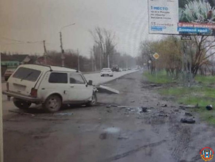 В Новочеркасске 25-летний водитель иномарки пострадал в лобовом ДТП с «Нивой»