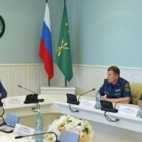 Вячеслав Бутко представил Главе Адыгеи начальника ГУ МЧС России по Республике Адыгея