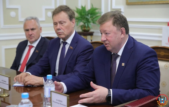 Губернатор встретился с главой аграрного комитета Госдумы РФ 