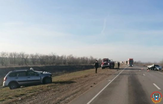 Под Волгоградом в ДТП на трассе скончались два водителя из Ростовской области