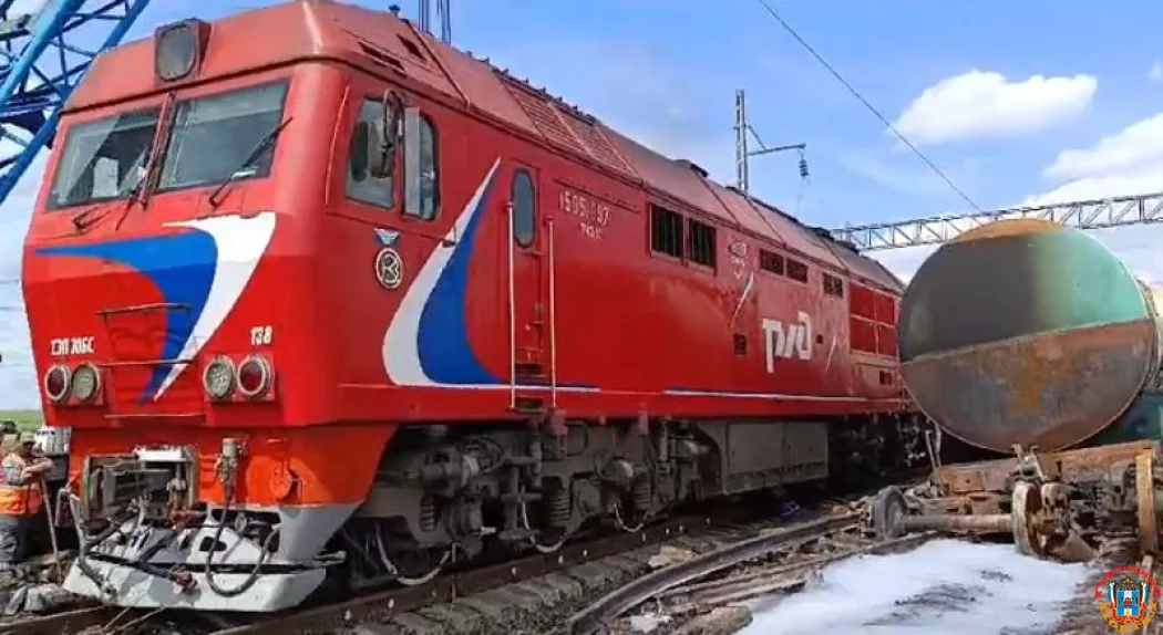 Полностью восстановили движение поездов после пожара на станции в Ростовской области