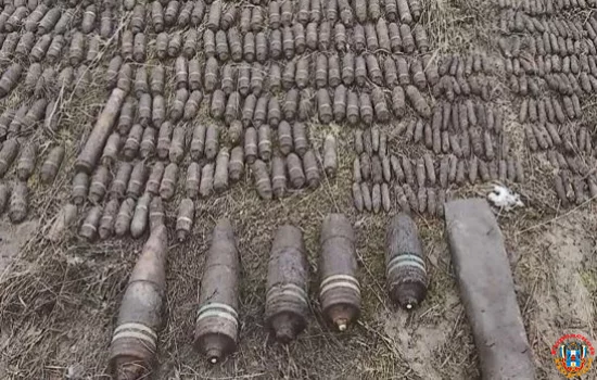 80 боеприпасов с начала года обнаружили в Ростовской области