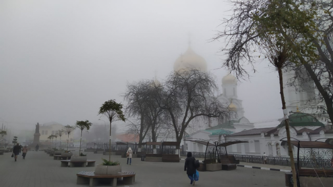Туман и тепло: рассказываем о погоде в Ростове на четверг, 19 декабря