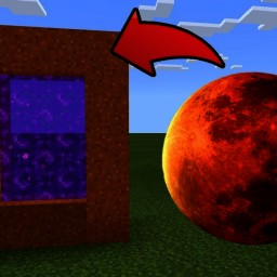 Как сделать портал на луну в Майнкрафте