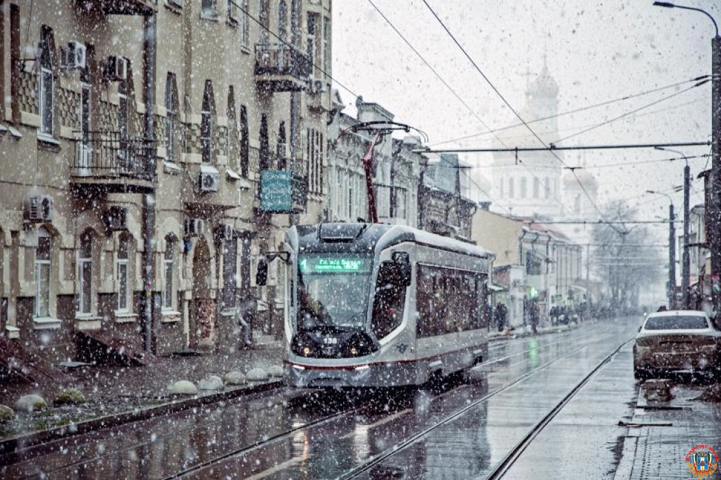 В субботу в Ростове ожидается мокрый снег и гололед