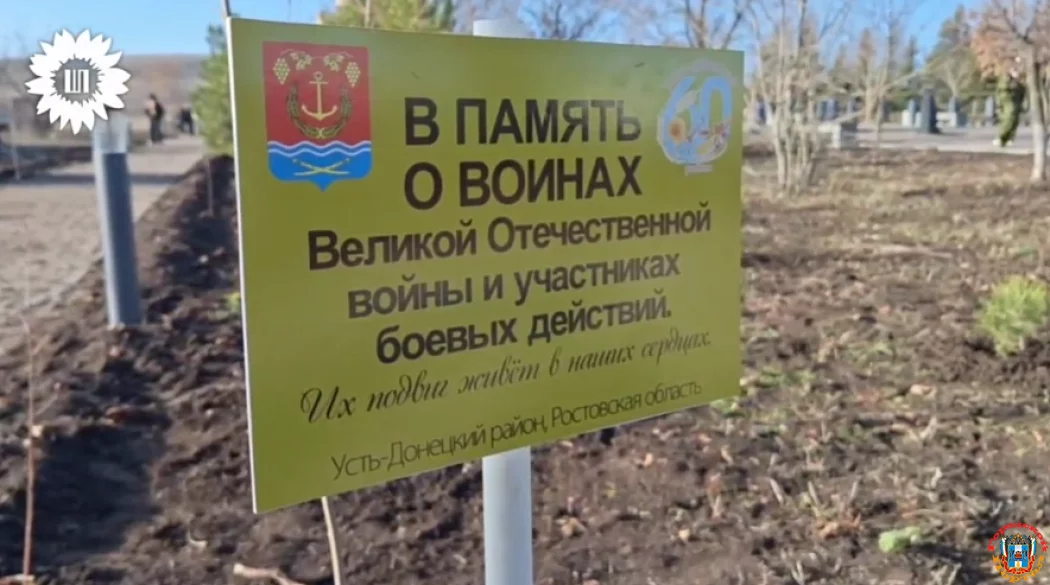 60 деревьев высадили на высоте Саур-Могила в выходные