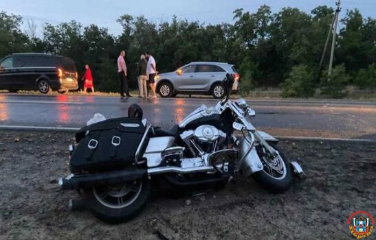 Пассажирка мотоцикла погибла в ДТП на трассе Волгоград - Каменск-Шахтинский