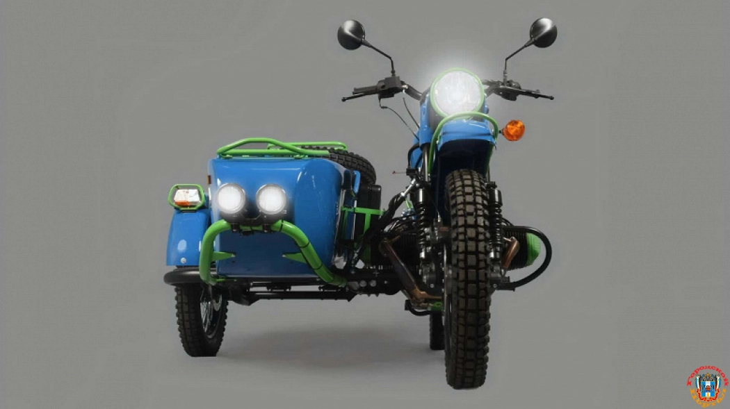Представлен яркий мотоцикл Ural Gear Up Green Tanager Accent