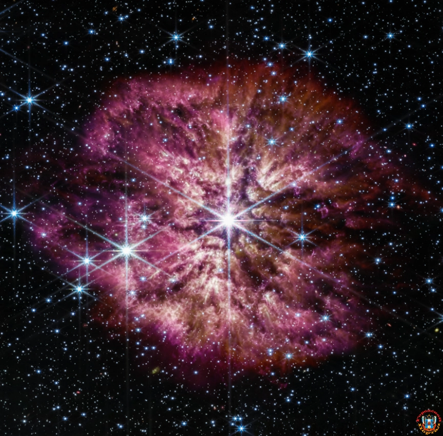 «Джеймс Уэбб» запечатлел превращение гигантской звезды в сверхновую