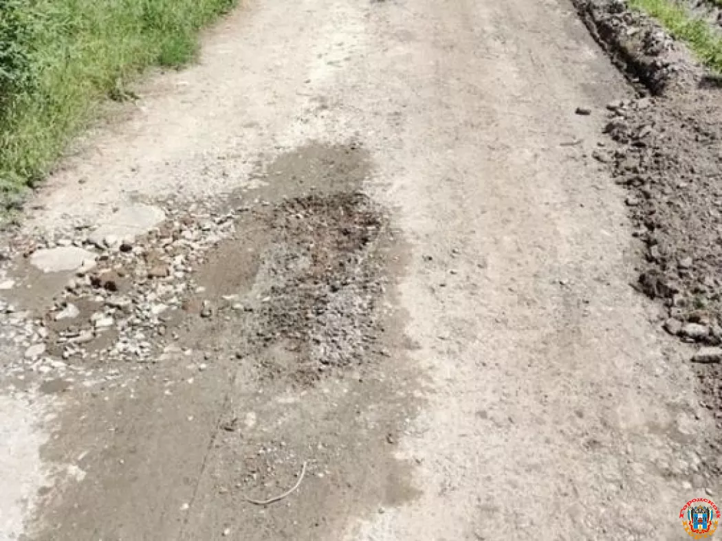 Жители поселка Верхнетемерницкого просят отремонтировать дорогу на улице Кюри