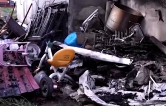 Реактивный снаряд ВСУ разрушил дом с жильцами под Херсоном