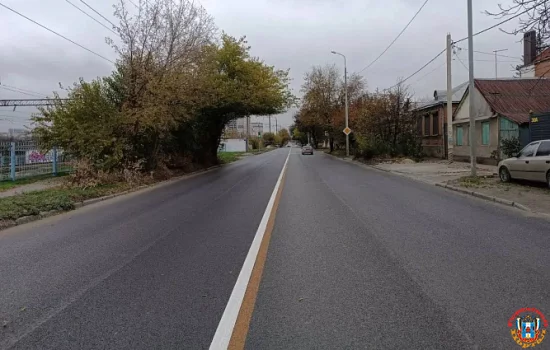 Более 6 км завершили ремонт участка улицы Нансена