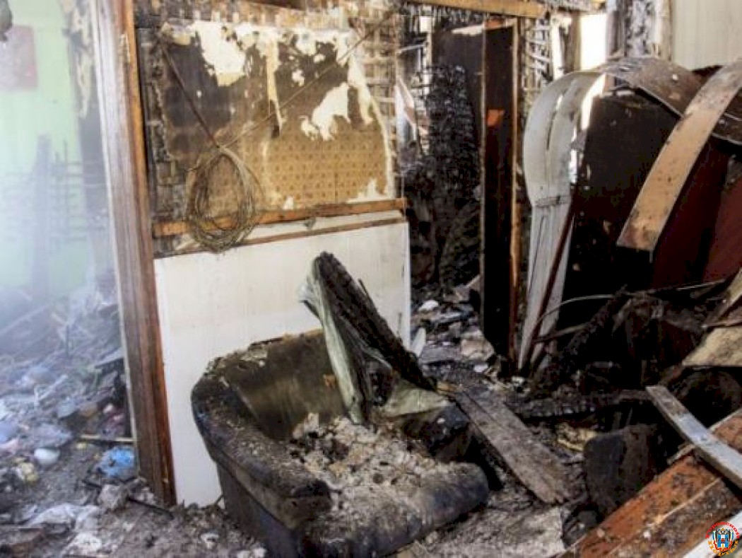 В Ростовской области 26-летний парень погиб при пожаре в частном доме