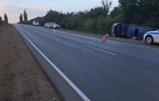 В Ростовской области в ДТП погиб один человек и семь пострадали