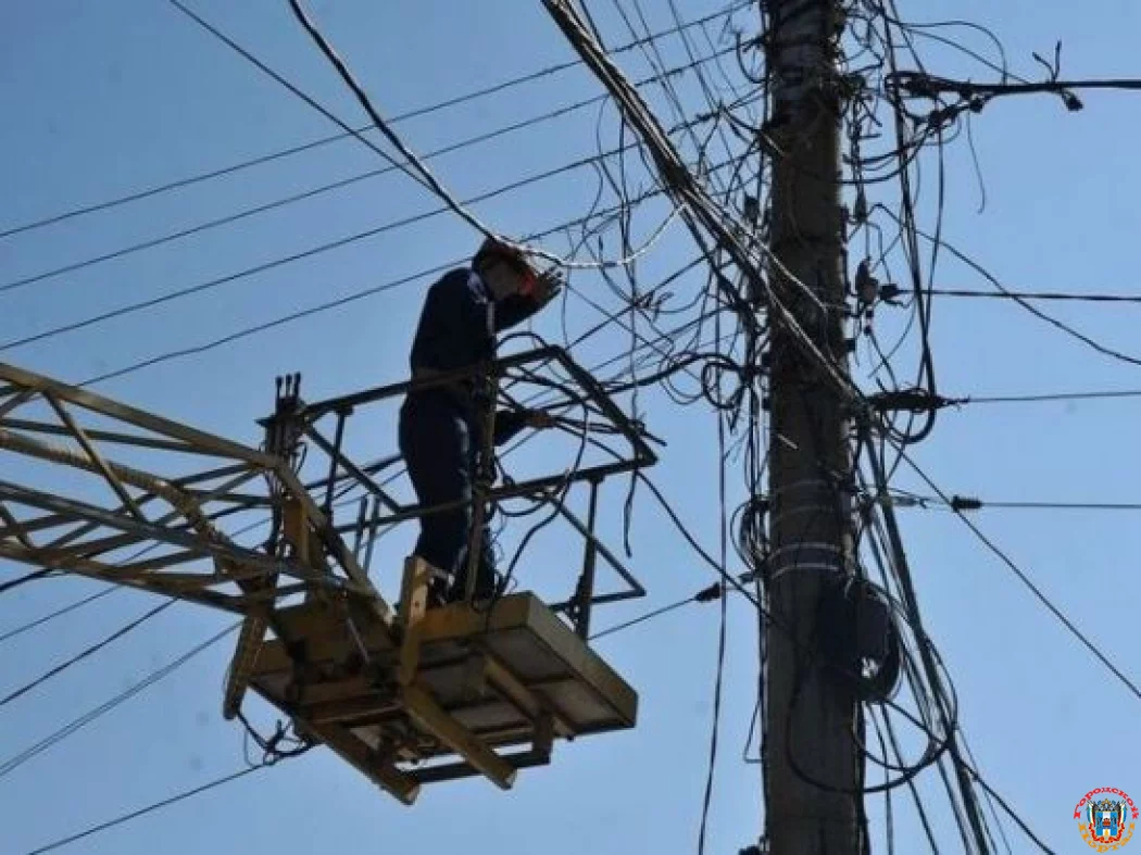 В Ростовской области энергетиков перевели на режим повышенной готовности