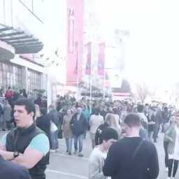 В Ростове эвакуировали людей из торгового центра "Талер" на Западном
