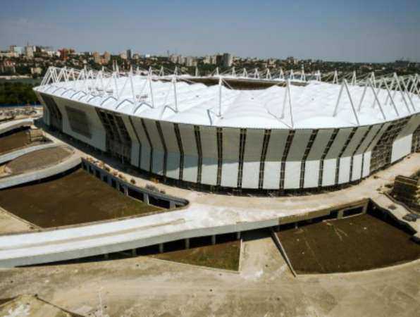 Представители ФИФА высоко оценили темпы строительства «Ростов Арены»