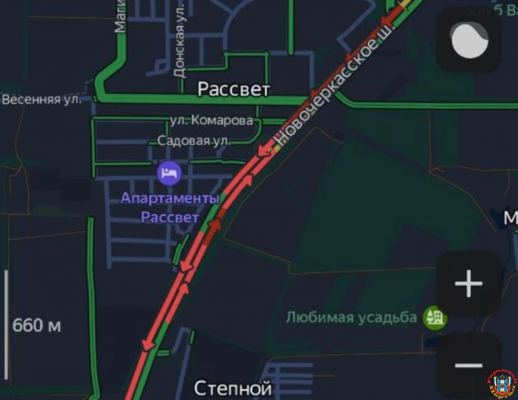 На въездах в Ростов по М-4 и другим дорогам перекрыли движение