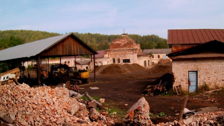 В Калужской области объект культурного наследия превратили в руины