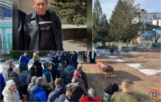 С 58-летним бойцом погибшим в ходе спецоперации простились в Батайске