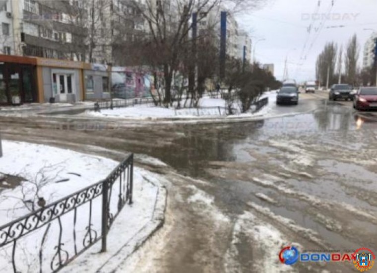 Волгодонск продолжает утопать в фекальных реках